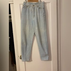 LEVIs Straight Leg Blue Jeans, size 14
